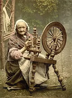 le rouet pour filer